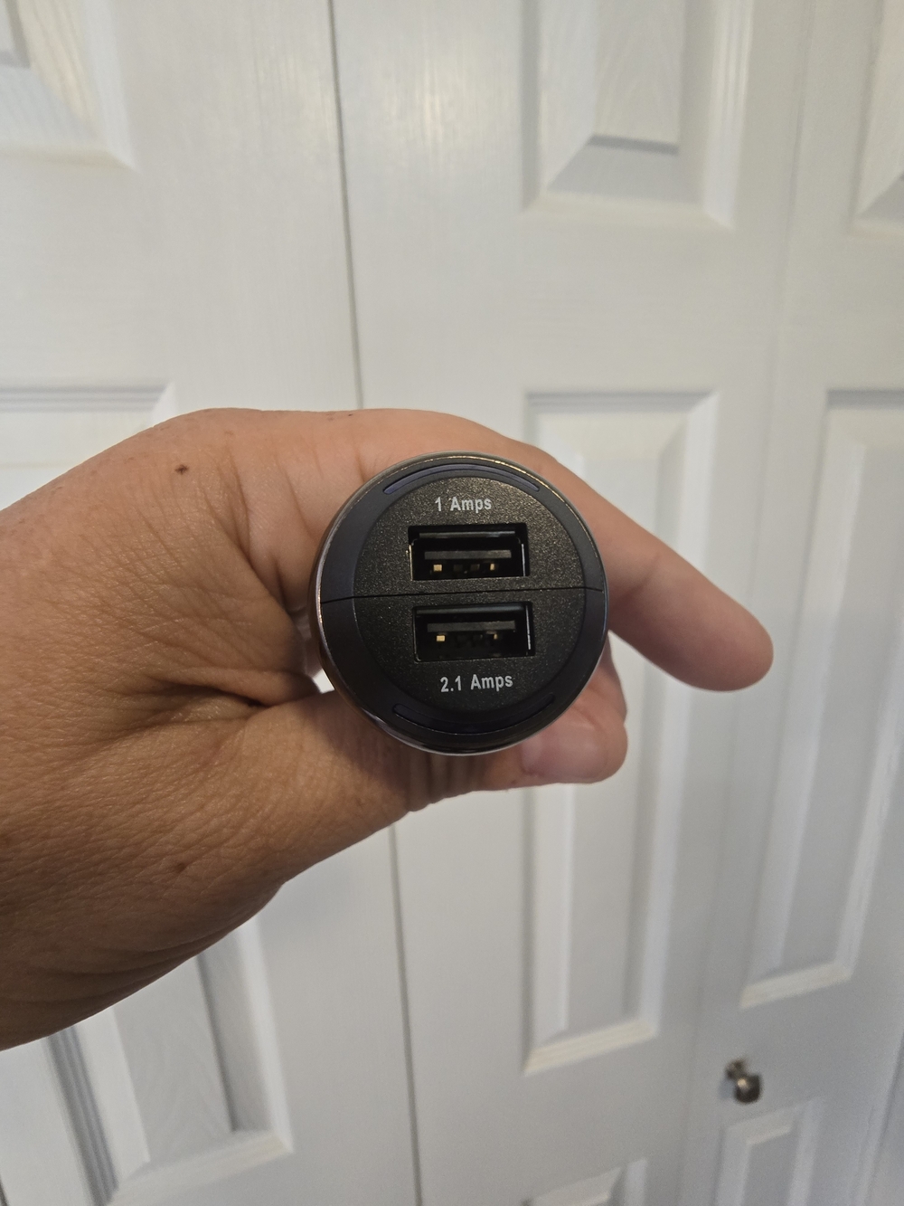 Universal Dual USB Car Charger - Black